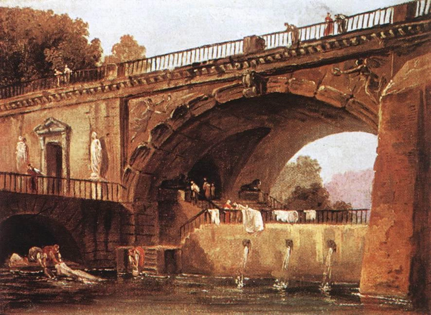 Lavandaie sotto un ponte - Alte Pinakothek, Munich